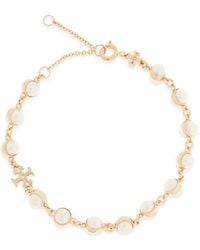 Tory Burch - Bracelet À Breloque Logo - Lyst