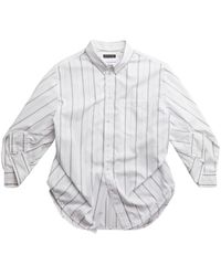 Balenciaga - Bb Corp Twisted Shirt - Lyst