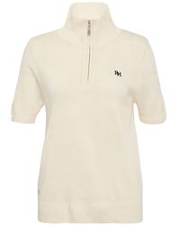 Rally Movement - Half-Zip Short-Sleeve Polo Top - Lyst