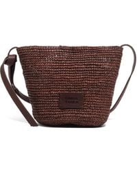 Bimba Y Lola - Small Woven Logo-Detail Shoulder Bag - Lyst