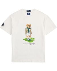Polo Ralph Lauren - X Wimbeldon Polo Bear T-Shirt - Lyst