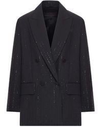 Max Mara - Appia Double-Breasted Blazer - Lyst