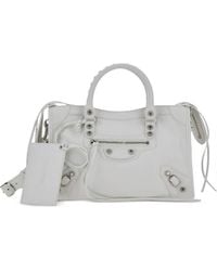 Balenciaga - Small Le City Leather Tote Bag - Lyst