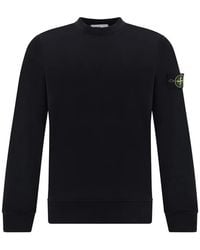 Stone Island - Sweat À Patch Logo - Lyst