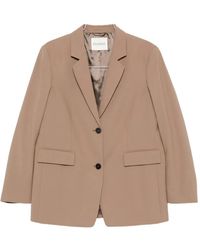 Closed - Single-Breasted Notched-Lapels Blazer - Lyst