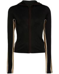 Christopher Esber - Ribbed Zip-Up Hoodie - Lyst