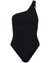 Matteau - Asymmetric Ring-Detail Swimsuit - Lyst