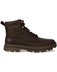 Caterpillar - Bottines Practicioner En Cuir À Lacets - Lyst
