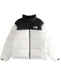 The North Face - Donsjack Met Hoge Hals - Lyst