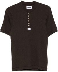 Magliano - Nudo Serafino Ribbed T-Shirt - Lyst