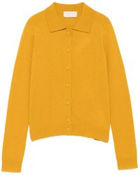 iBlues - Button-Up Collared Cardigan - Lyst