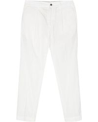 Dell'Oglio - Pantalones chinos de talle medio - Lyst