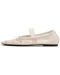 Bimba Y Lola - Mesh With Metal Details Ballerina - Lyst