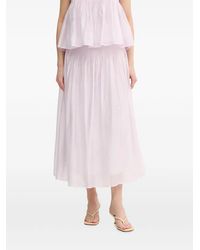 INTROPIA - Rania Pleated Maxi Skirt - Lyst