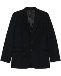 A.P.C. - Button Blazer - Lyst