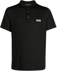 Michael Kors - Golf Poloshirt mit Logo-Print - Lyst