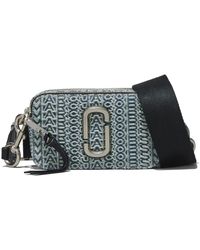 Marc Jacobs - Snapshot Branded Denim Cross-body Bag - Lyst