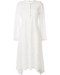 boutique crochet lace strappy midi dress