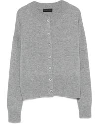 Le Petite Pulle - Button-Up Crew-Neck Cardigan - Lyst