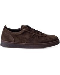 Calce - Suede Panelled Low-Top Sneakers - Lyst