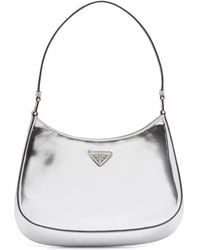 Prada - Cleo Leather Shoulder Bag - Lyst