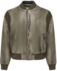 Loewe - Bomberjack Met Logo-Reliëf - Lyst