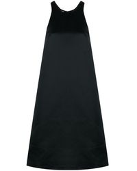 Co. - A-line Round-neck Midi Dress - Lyst