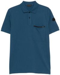 Moncler - Logo-Patch Chest-Pocket Polo Shirt - Lyst