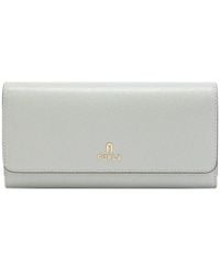 Furla - Xl Camelia Logo-Detail Continental Wallet - Lyst