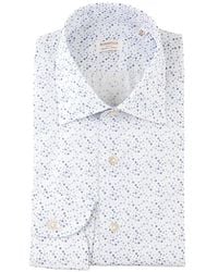 Borriello - Floral-Print Spread-Collar Shirt - Lyst