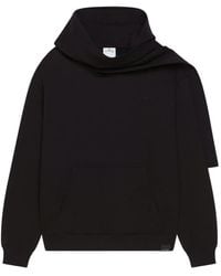 Courreges - Scarf Embroidered Hoodie - Lyst