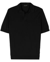 Dell'Oglio - Short-sleeve Cotton Polo Shirt - Lyst