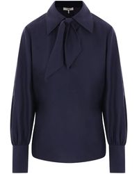 Chloé - Bluse aus Baumwolle - Lyst