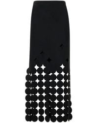 Akris Punto - Dropping Dot Cut-Out Skirt - Lyst
