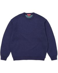 Supreme - X Spitfire Intarsia-Knit Sweater - Lyst