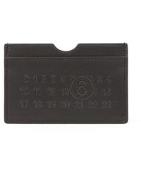 MM6 by Maison Martin Margiela - Numeric Logo-embossed Card Holder - Lyst