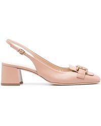 Tod's - Kate Slingback Pumps - Lyst