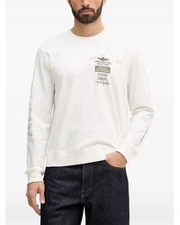 Aeronautica Militare - Graphic-Print Long-Sleeve T-Shirt - Lyst