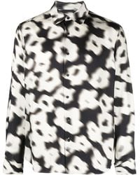 Sandro - Floral-print Button-up Shirt - Lyst