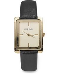 Anne Klein - Logo-Detail 28Mm Watch - Lyst