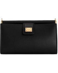 Dolce & Gabbana - Handytasche Aus Kalbsleder - Lyst
