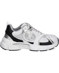 Guess - Sneakers Metallizzate Con Inserti - Lyst
