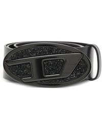 DIESEL - B-1Dr 2.0 Full Rocks Leather Belt - Lyst
