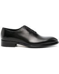 Doucal's - Almond-toe Leather Oxford Shoes - Lyst