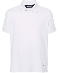 Just Cavalli - Piqué-Weave Polo Shirt - Lyst