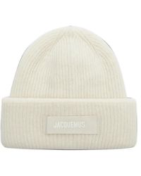 Jacquemus - Le Bonnet Logo-Patch Beanie Hat - Lyst