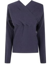 Paloma Wool - Pull Côtelé À Col V - Lyst