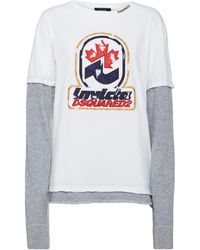 DSquared² - Camiseta con logo bordado de x Invicta - Lyst