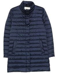 GANT - Quilted Light Down Coat - Lyst