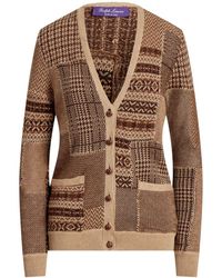 Ralph Lauren Collection - Vest Met Patchwork - Lyst